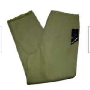 *SALE* David Paul New York Fringe Capri Green Pants Size 8